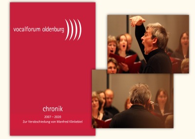 'Vocalforum Oldenburg. Chronik 2007-2020. Zur Verabschiedung von Manfred Klinkebiel'-Cover