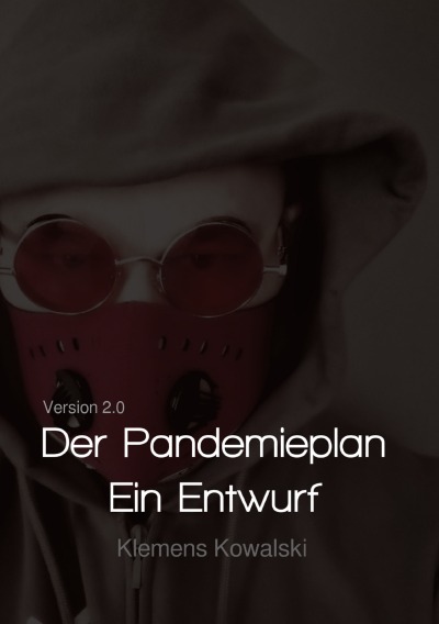 'Der Pandemieplan – Ein Entwurf'-Cover