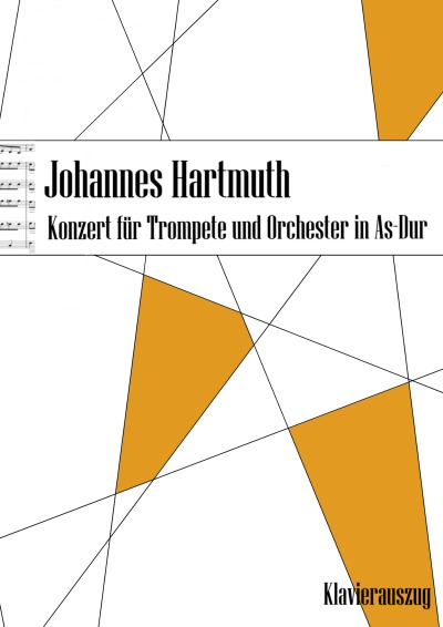 'Konzert für Trompete und Orchester in As-Dur – Klavierauszug'-Cover