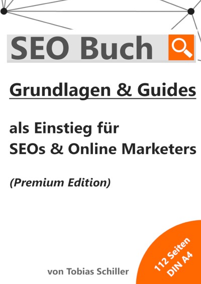 'SEO Buch mit Grundlagen & Guides (Premium Edition)'-Cover