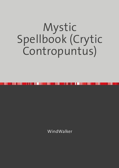 'Mystic Spellbook (Crytic Contropuntus)'-Cover