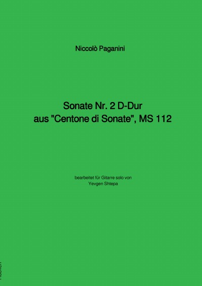 'Cover von Niccolò Paganini'-Cover