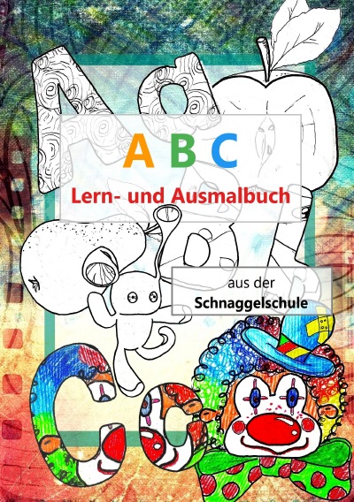 'A B C Lern- und Ausmalbuch'-Cover