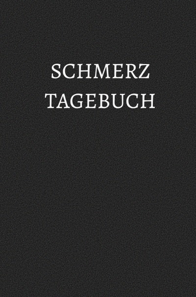 'Schmerztagebuch'-Cover