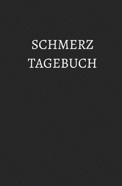 'Cover von Schmerztagebuch'-Cover