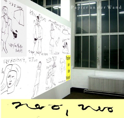 'Cover von Papier an der Wand'-Cover