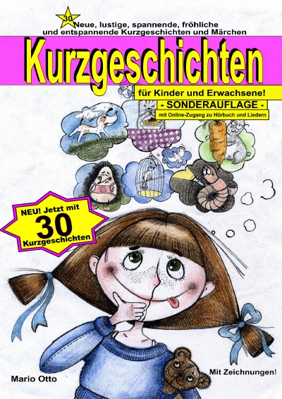 'Kurzgeschichten für Kinder und Erwachsene – LUXUSAUSGABE (Hardcover)'-Cover