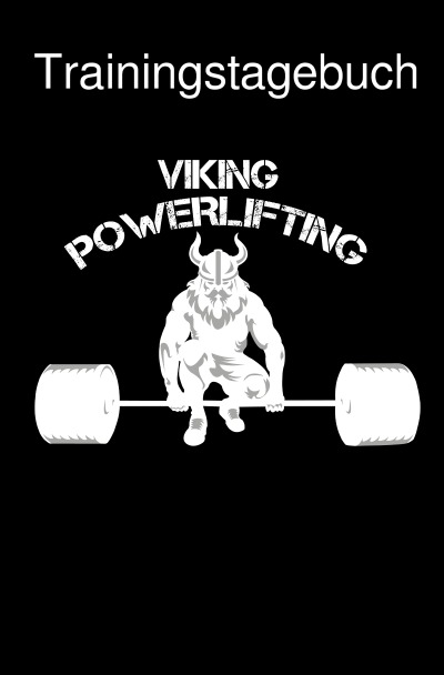 'Cover von Trainingstagebuch Krafttraining | Dein Fitness Tagebuch zum Ausfüllen für den Muskelaufbau und Kraftaufbau | Mit vorgefertigten Vorlagen'-Cover