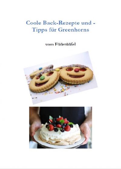'Cover von Coole Back-Rezepte und -Tipps für Greenhorns'-Cover