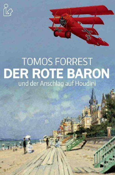 'DER ROTE BARON UND DER ANSCHLAG AUF HOUDINI'-Cover
