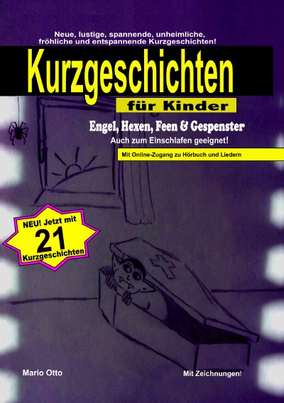'Kurzgeschichten „Engel, Hexen, Feen & Gespenster“ mit Online-Zugang zu Hörbuch und Liedern'-Cover